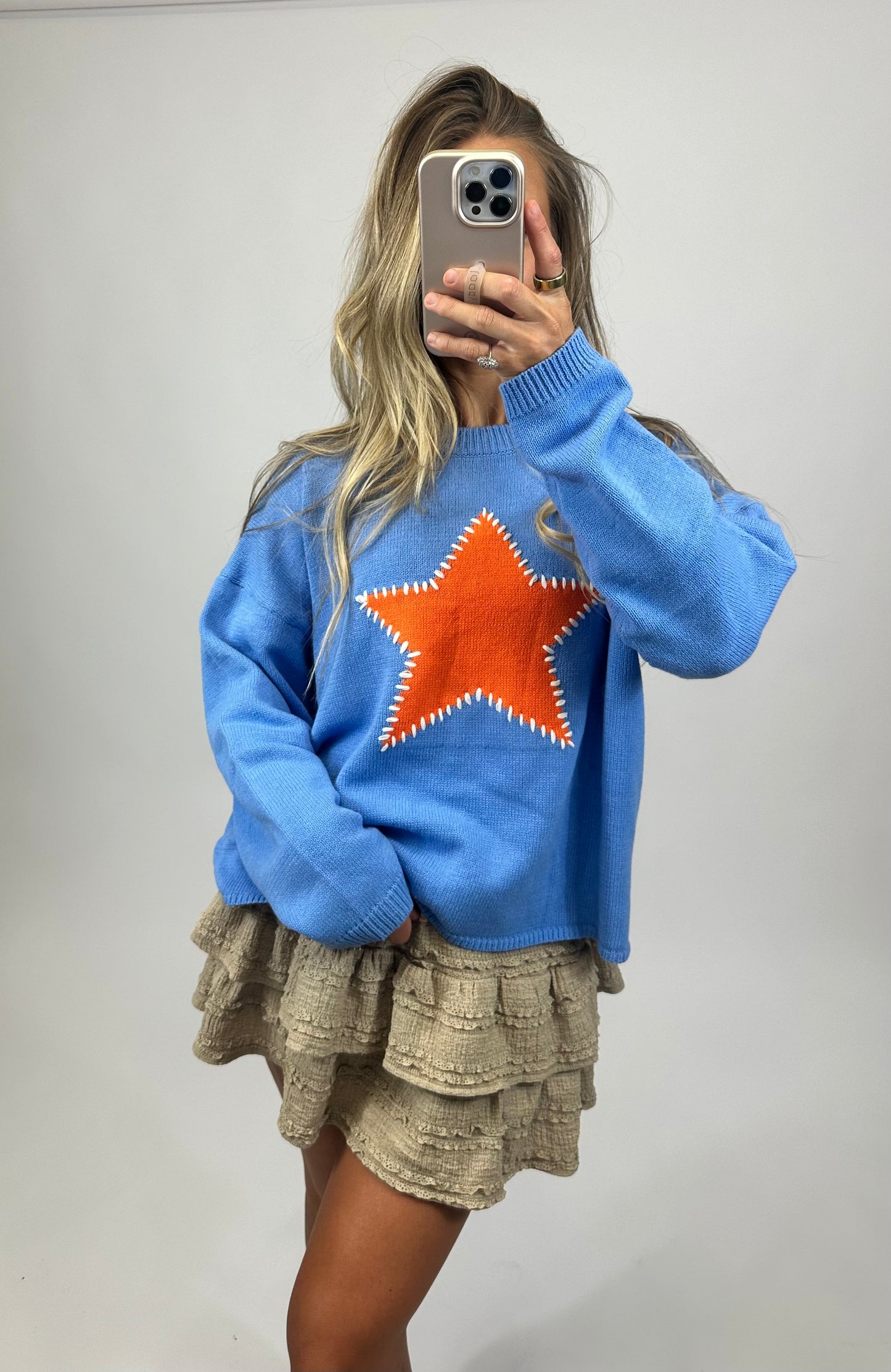 Starstruck Drop Shoulder Sweater