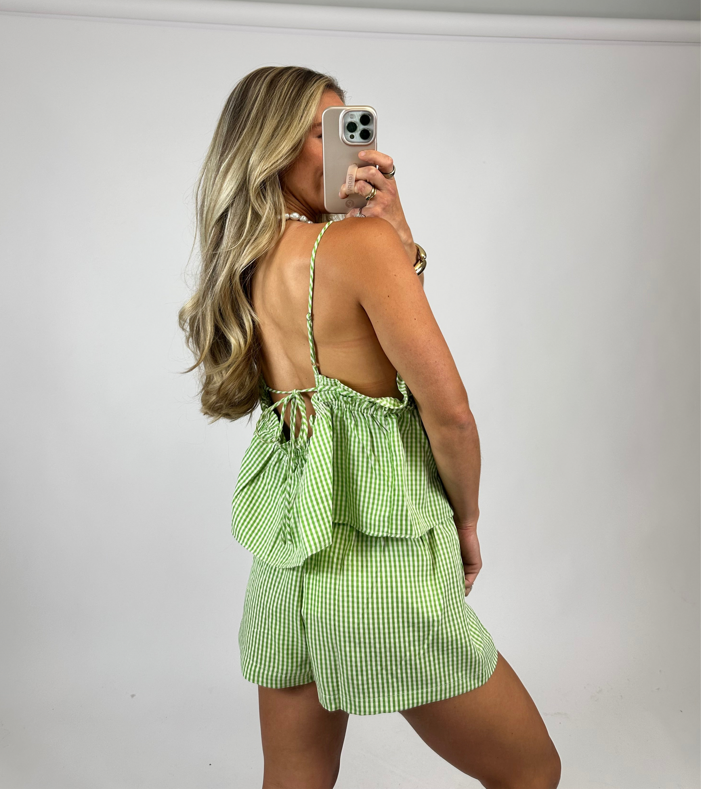 Gingham Dream Tank | August Moon Boutique