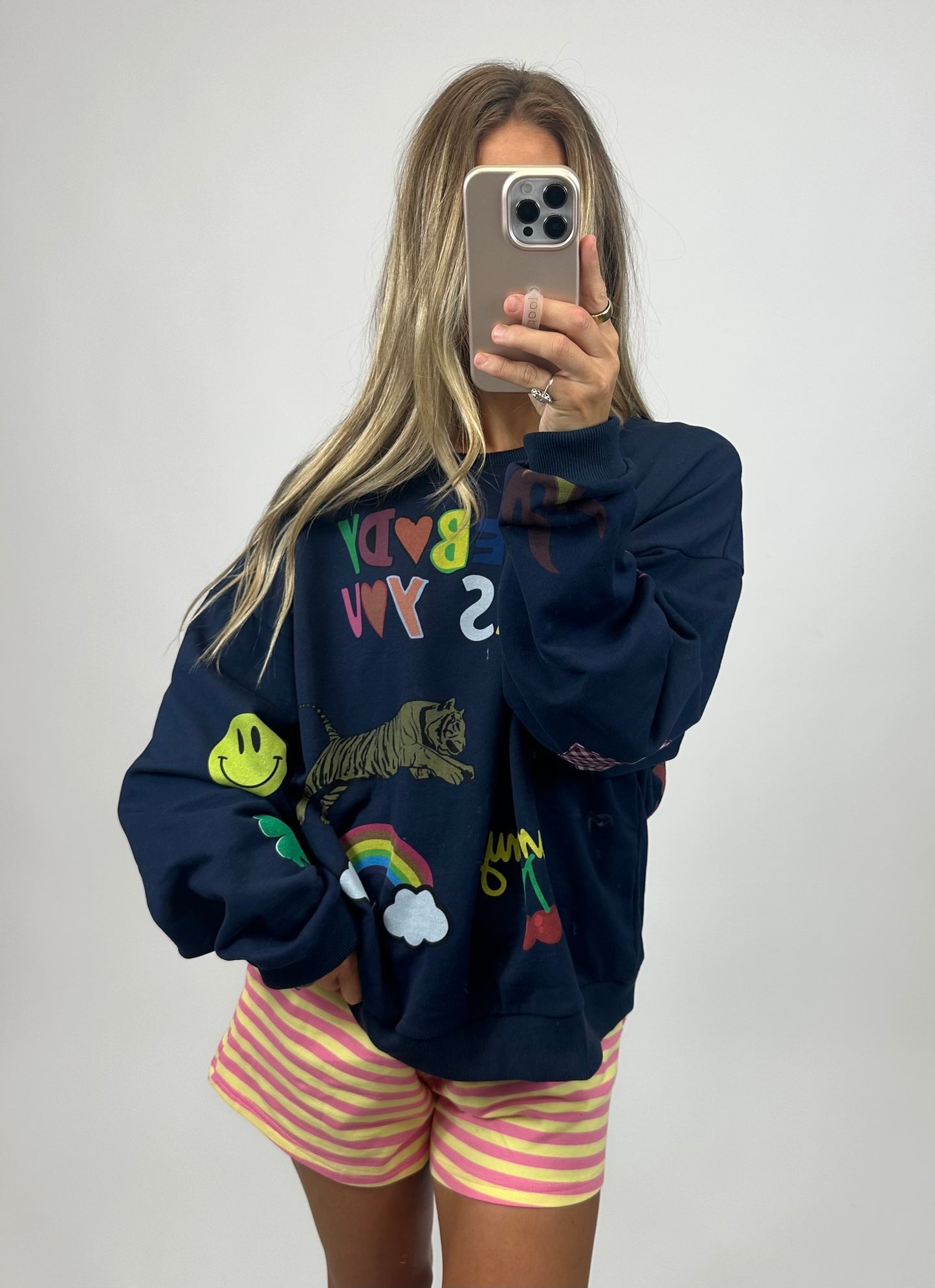 Somebody Loves You Graphic Sweatshirt