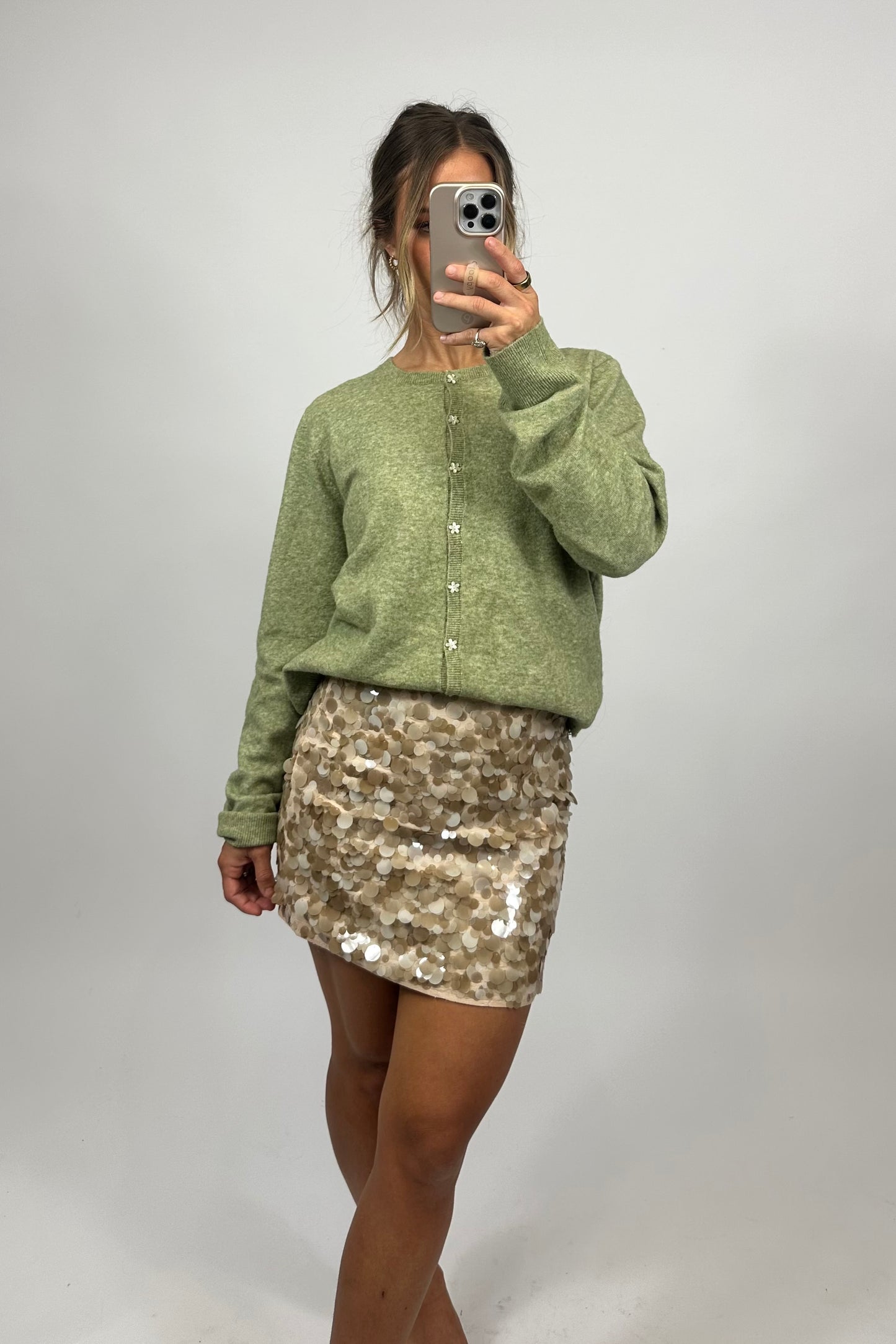 Elle Sequin Skirt