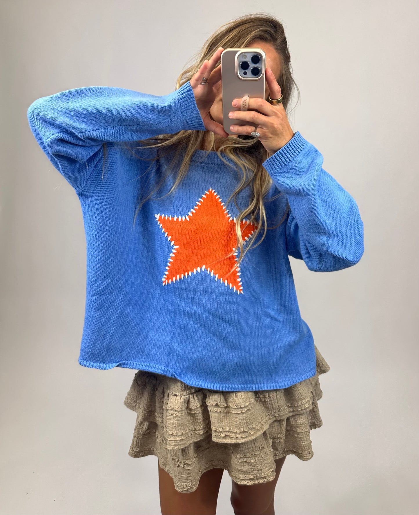 Starstruck Drop Shoulder Sweater