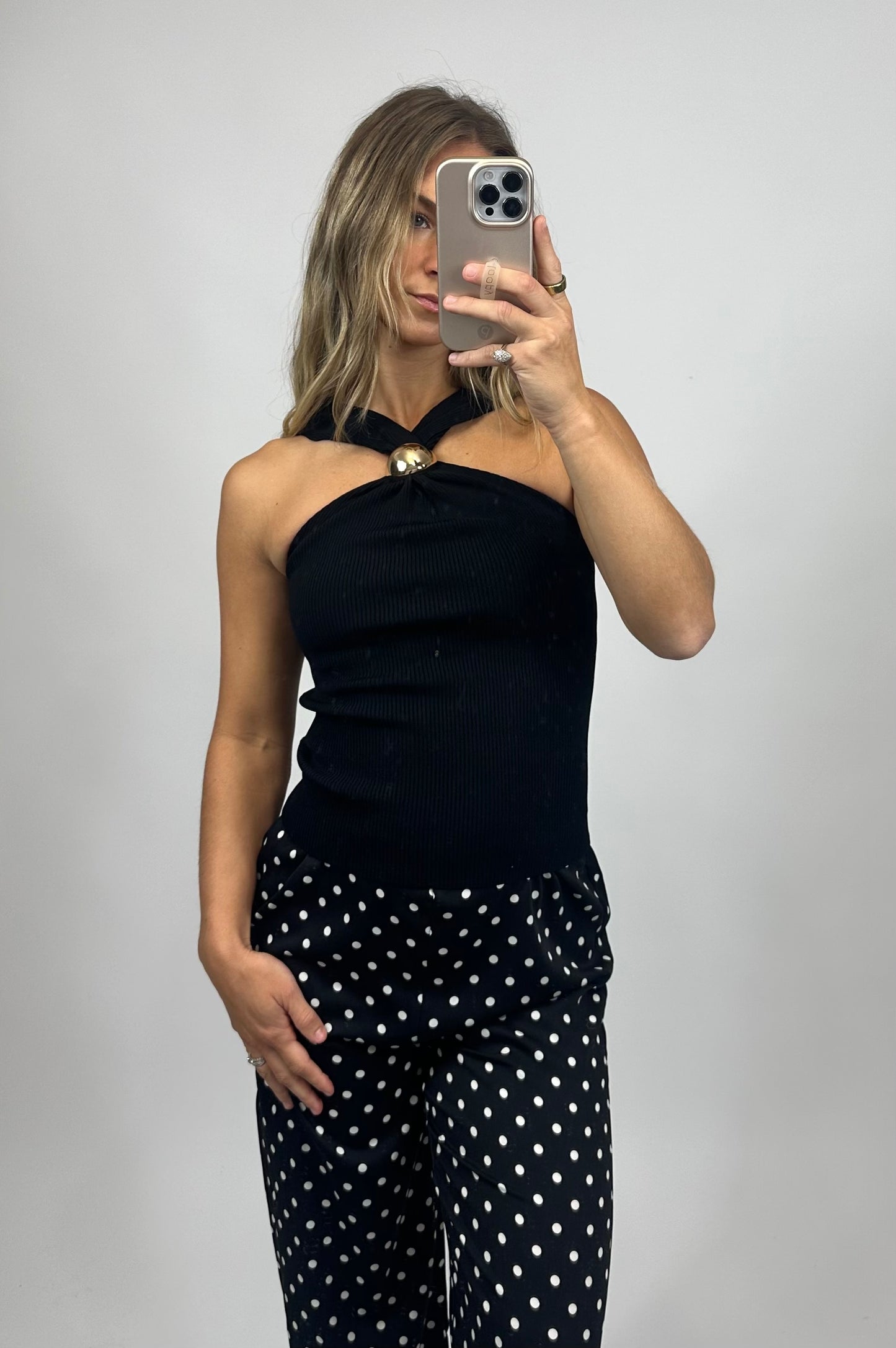 Sable Halter - Black