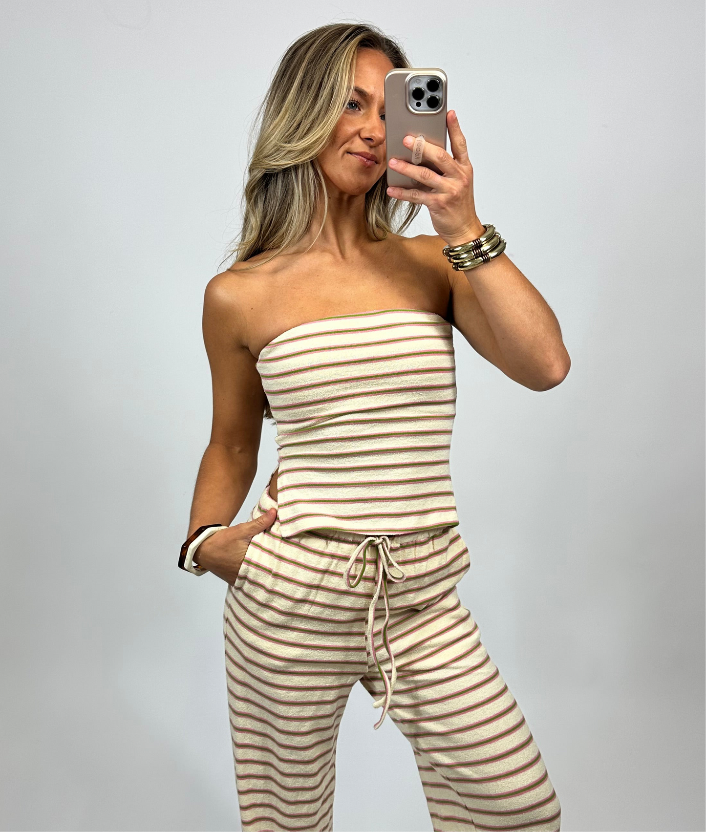 Savannah Striped Tube Top
