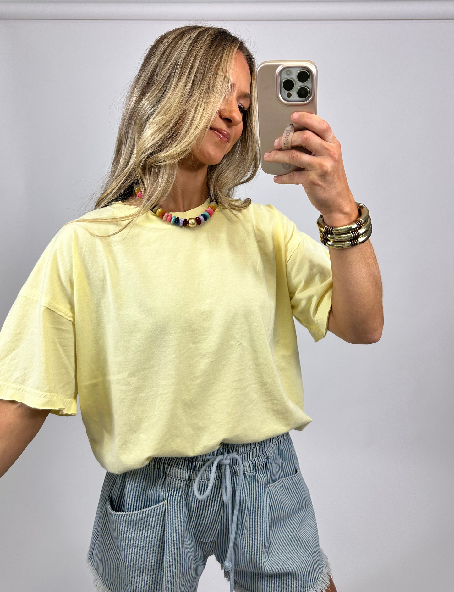 Brighton Tee - Lemon