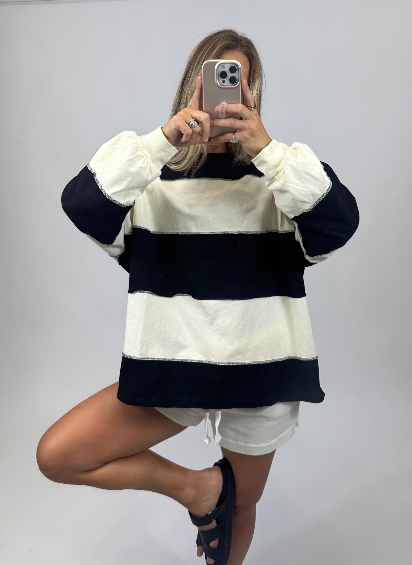 Weekend Panel Pullover