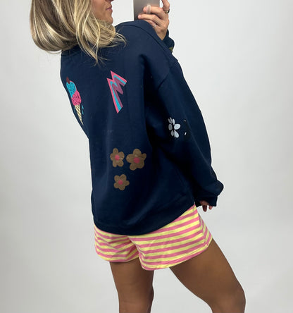 Somebody Loves You Graphic Sweatshirt