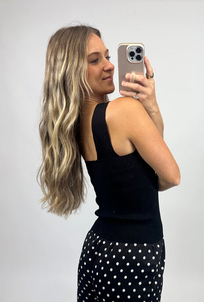 Sable Halter - Black