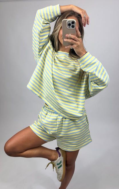 Seaside Citrus Lounge Pullover