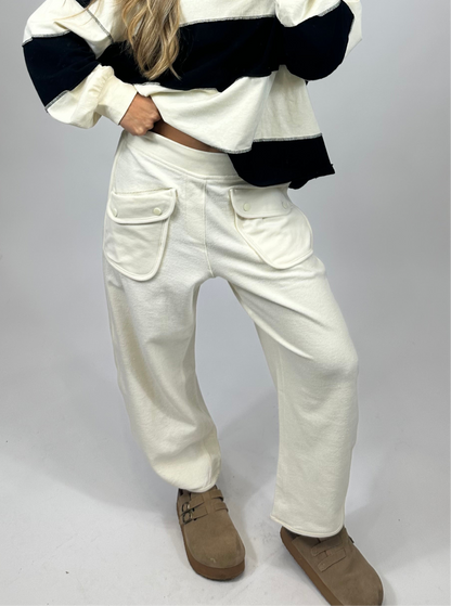 Cozy Barrel Knit Pants