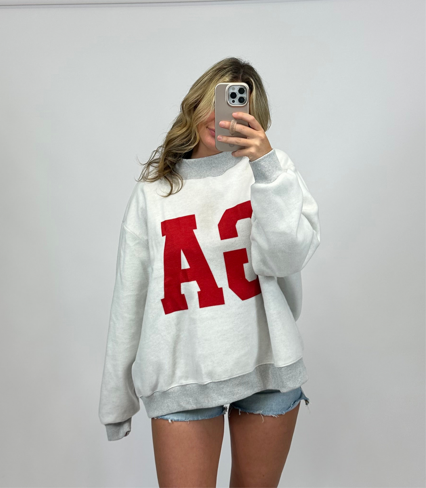 Georgia & GA Reversible Mock Neck Sweatshirt