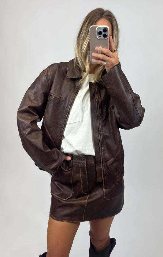 Vintage Rider Zip Jacket
