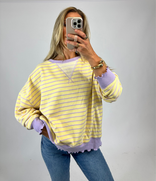 Louisiana Striped Sweater