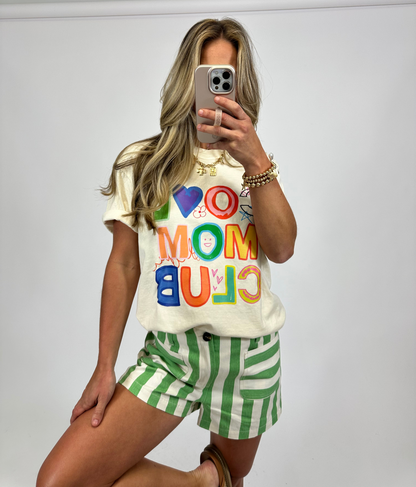 Spring Fling Striped Shorts | August Moon Boutique