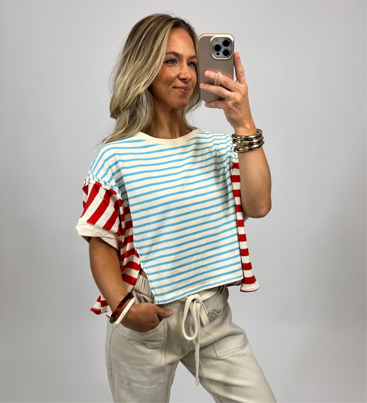 Fawn Flowy Tee