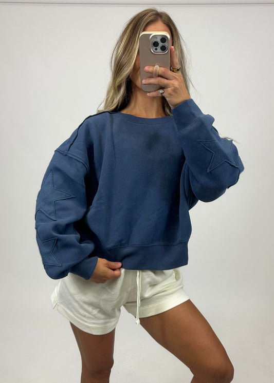 Midnight Stars Cozy Sweatshirt