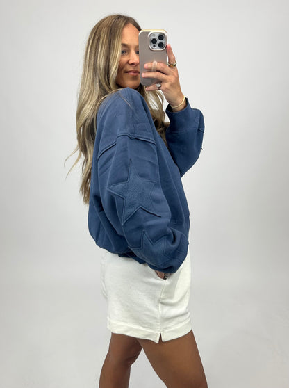 Midnight Stars Cozy Sweatshirt