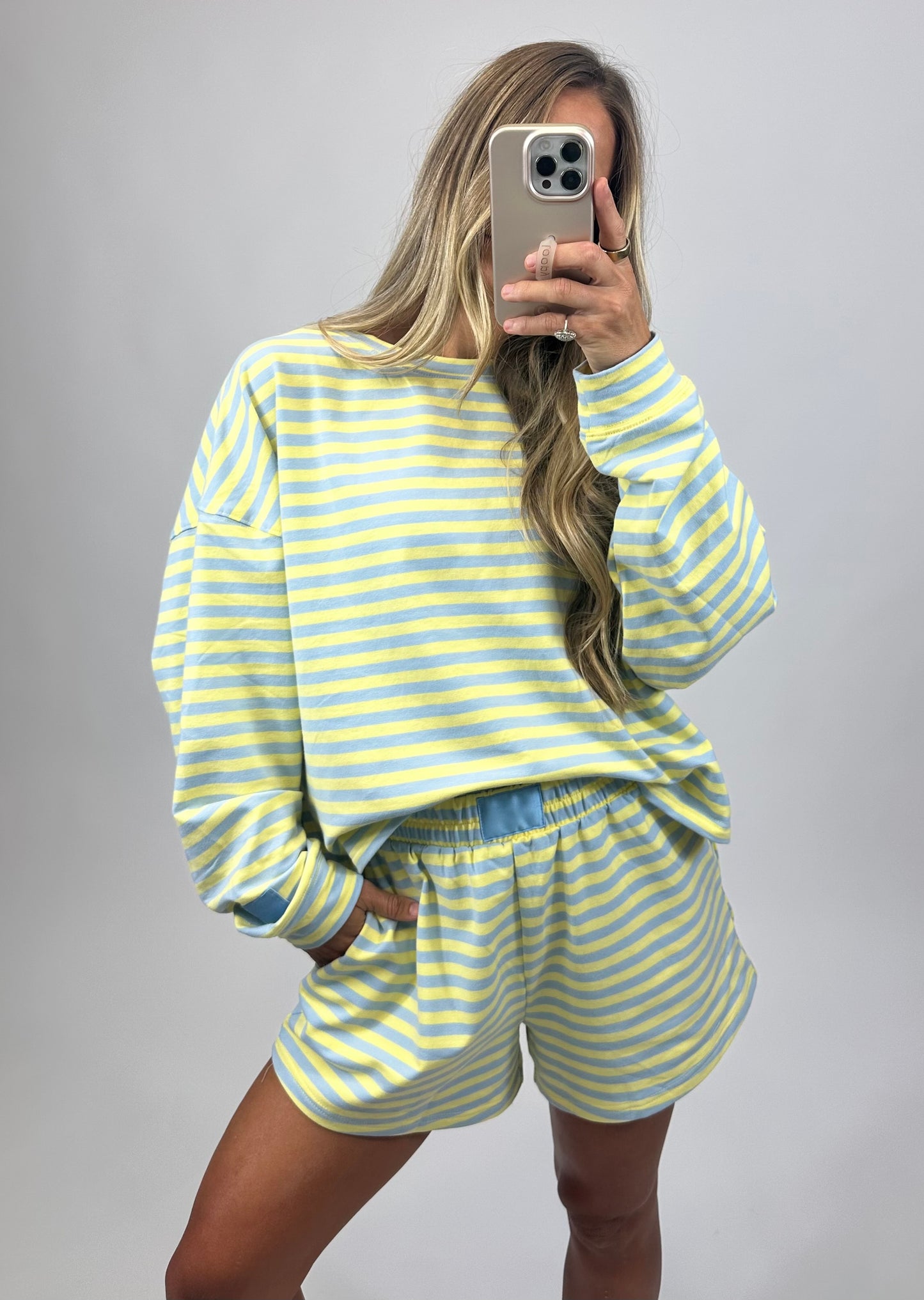 Seaside Citrus Lounge Pullover