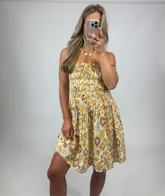 Ella Beaded Mini Dress