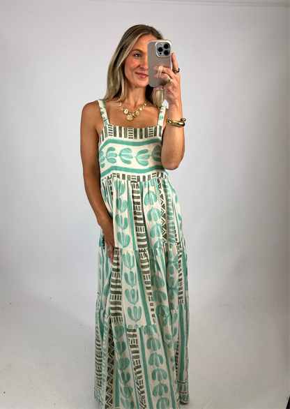 Meadow Mist Maxi | August Moon Boutique