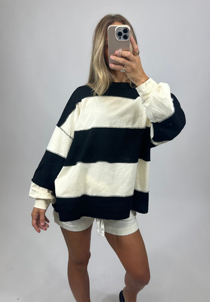 Weekend Panel Pullover