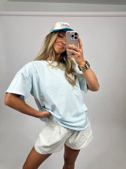 Brighton Tee - Baby Blue