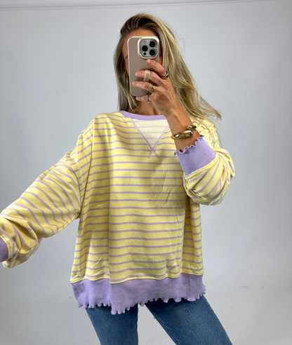 Louisiana Striped Sweater
