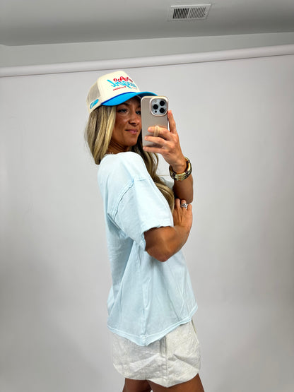 Brighton Tee - Baby Blue