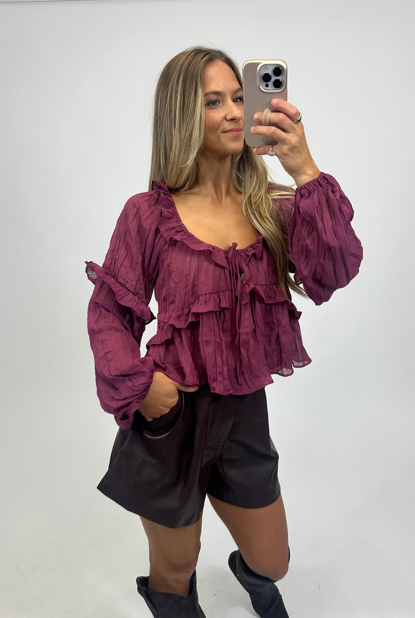 The Autumn Rose Top