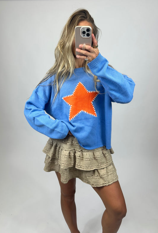 Starstruck Drop Shoulder Sweater
