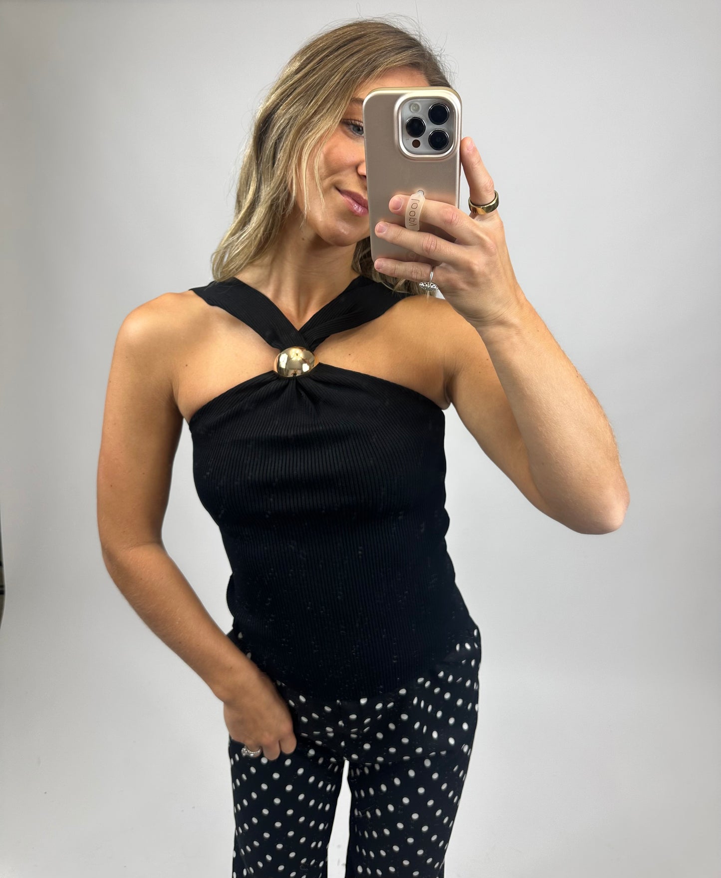 Sable Halter - Black