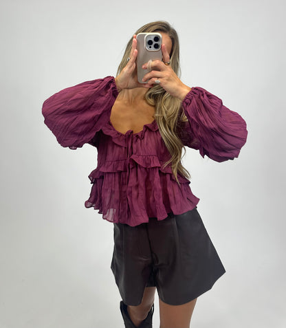 The Autumn Rose Top