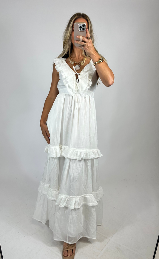 Serenity Ruffle Maxi