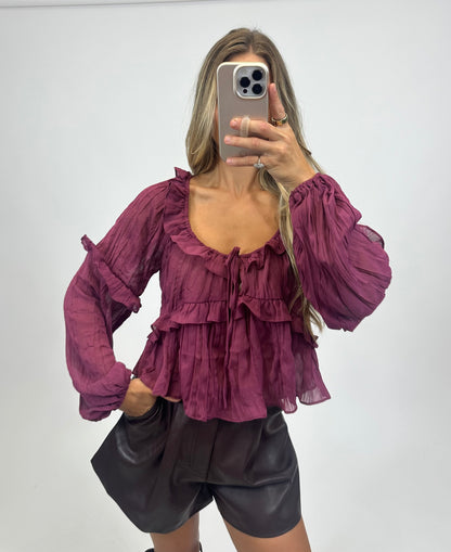 The Autumn Rose Top