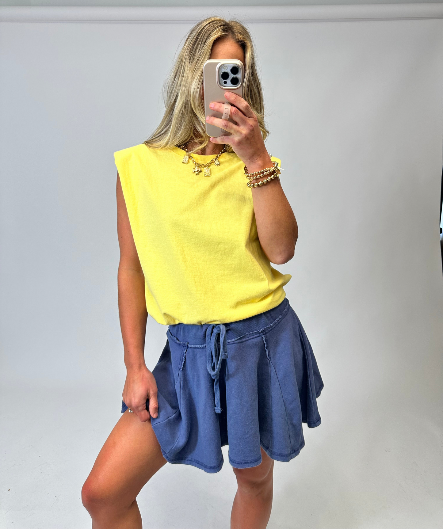 Indigo Breeze Skort