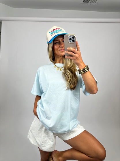 Brighton Tee - Baby Blue