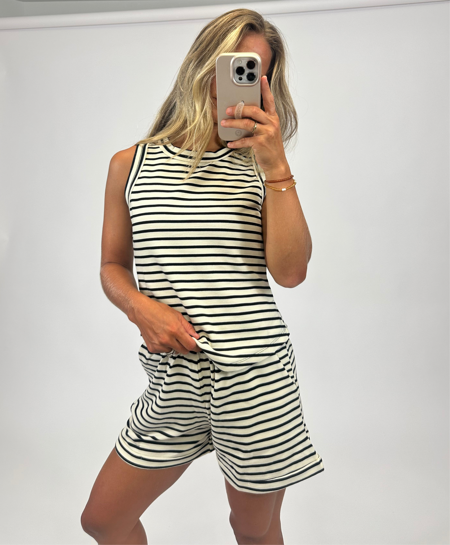 Metro Stripe Shorts