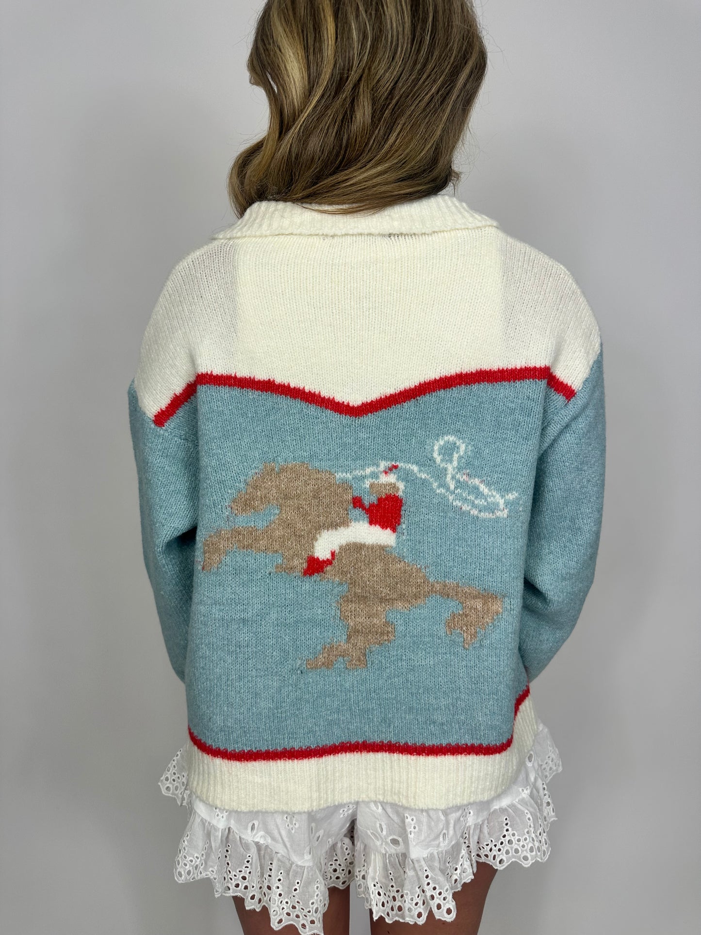 Houston Cowboy Knit Sweater
