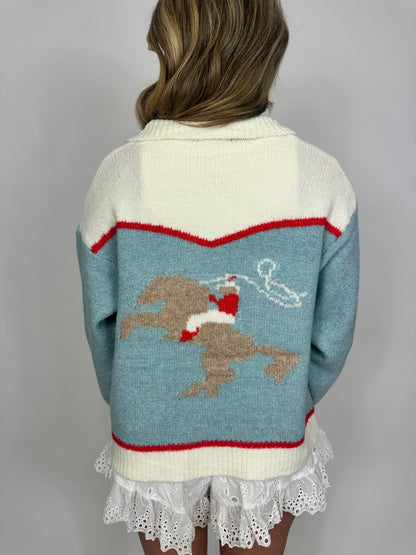 Houston Cowboy Knit Sweater