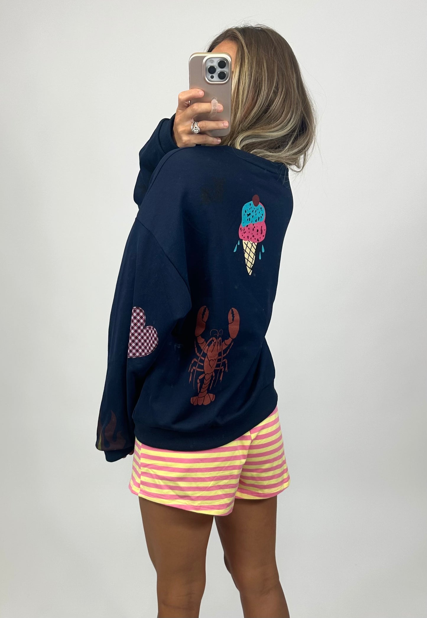 Somebody Loves You Graphic Sweatshirt