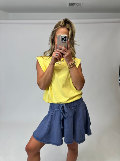 Indigo Breeze Skort