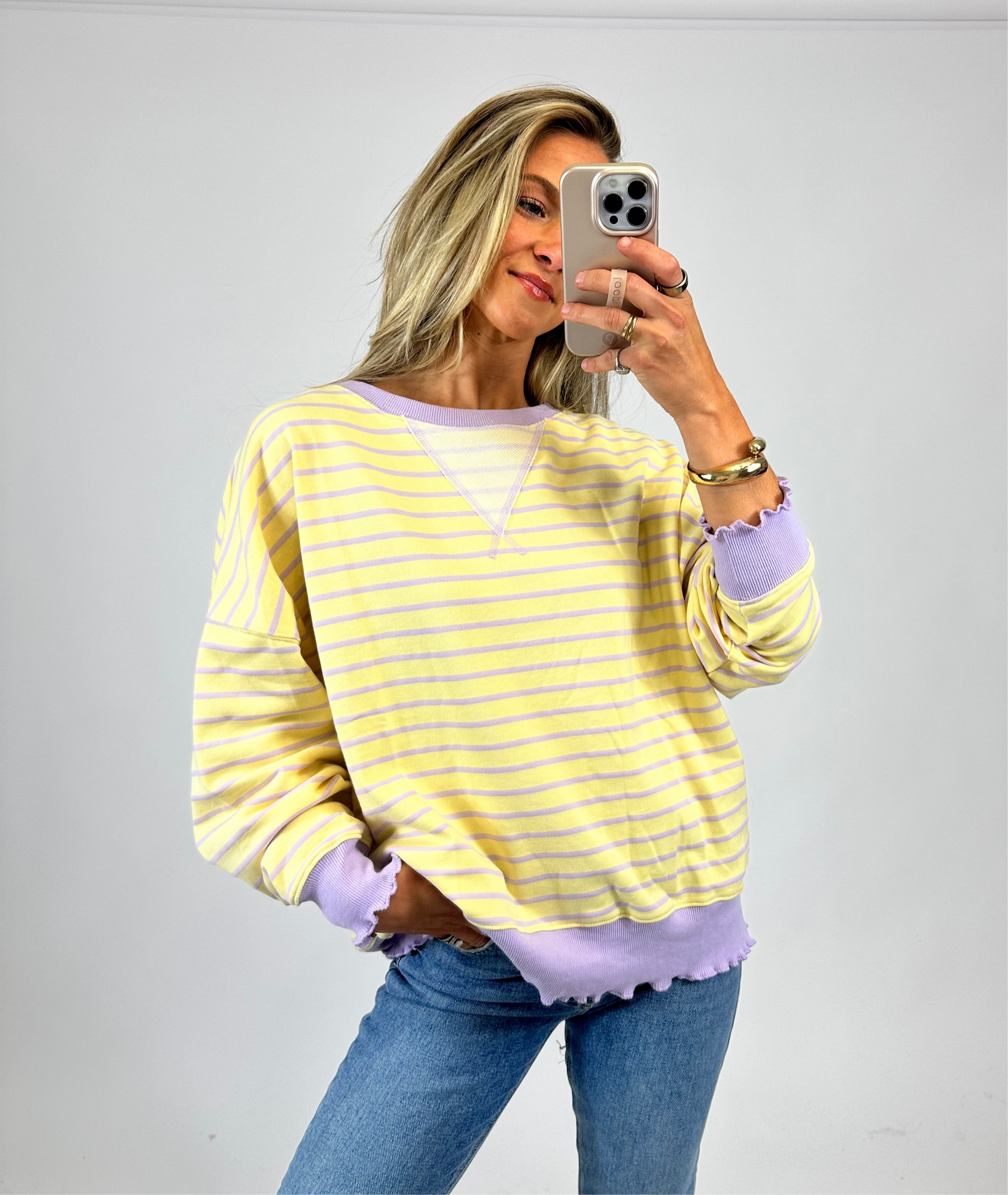 Louisiana Striped Sweater