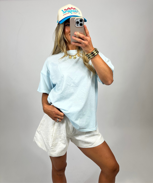 Brighton Tee - Baby Blue