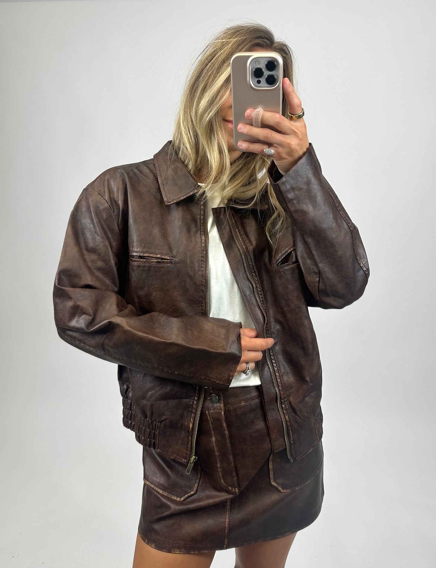 Vintage Rider Zip Jacket
