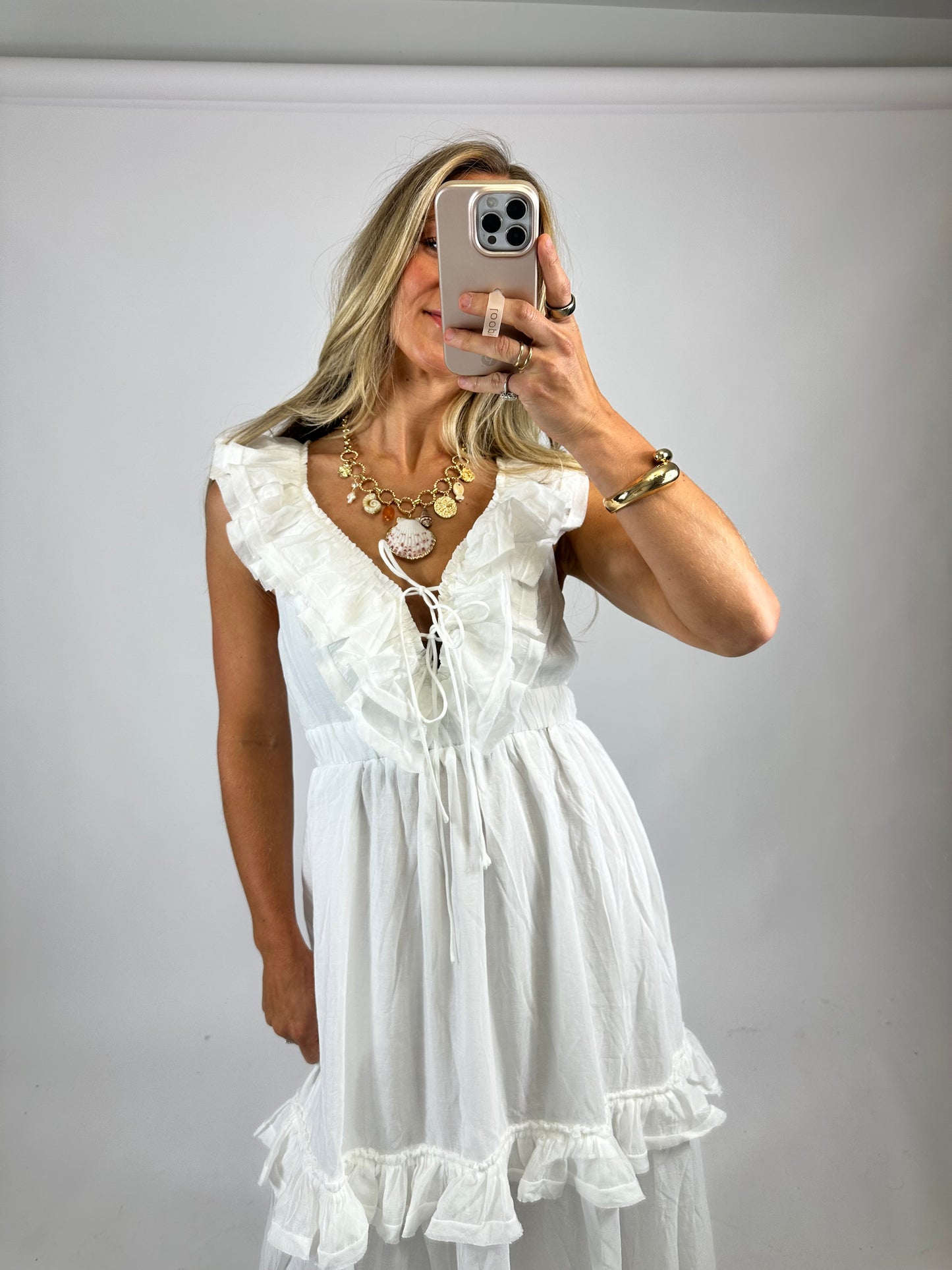 Serenity Ruffle Maxi