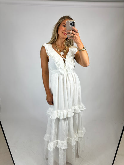 Serenity Ruffle Maxi