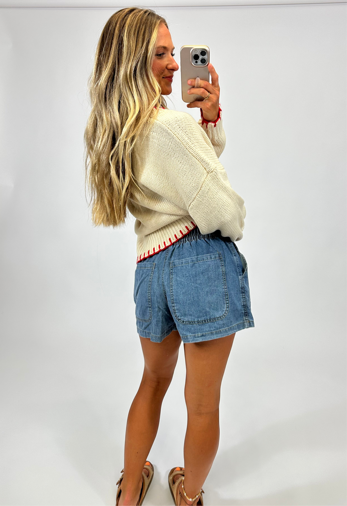 Millie Denim Skort