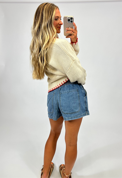 Millie Denim Skort