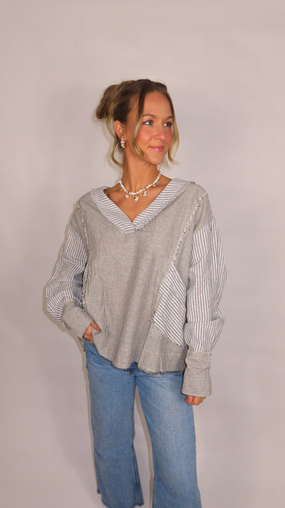 April Linen Top