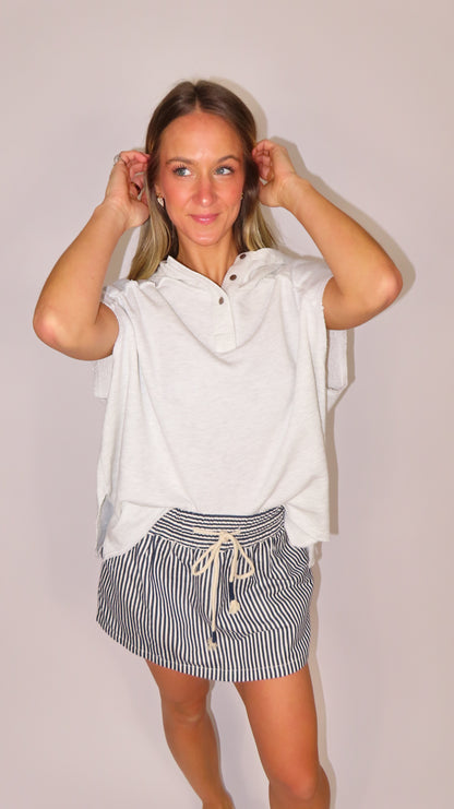 Ella Sleeveless Hoodie