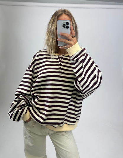 Coco Striped Crew